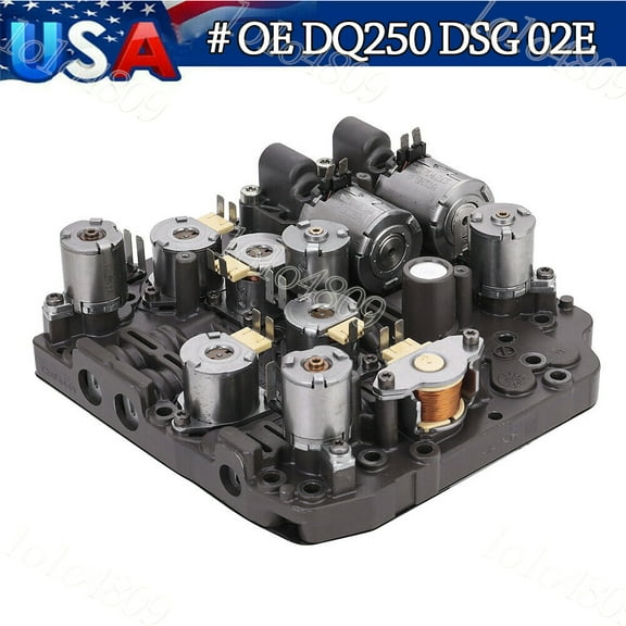 LELINTA OE DQ250 02E 6speed Transmission Valve Body For DSG PASSAT SHARAN Skoda Golf VW