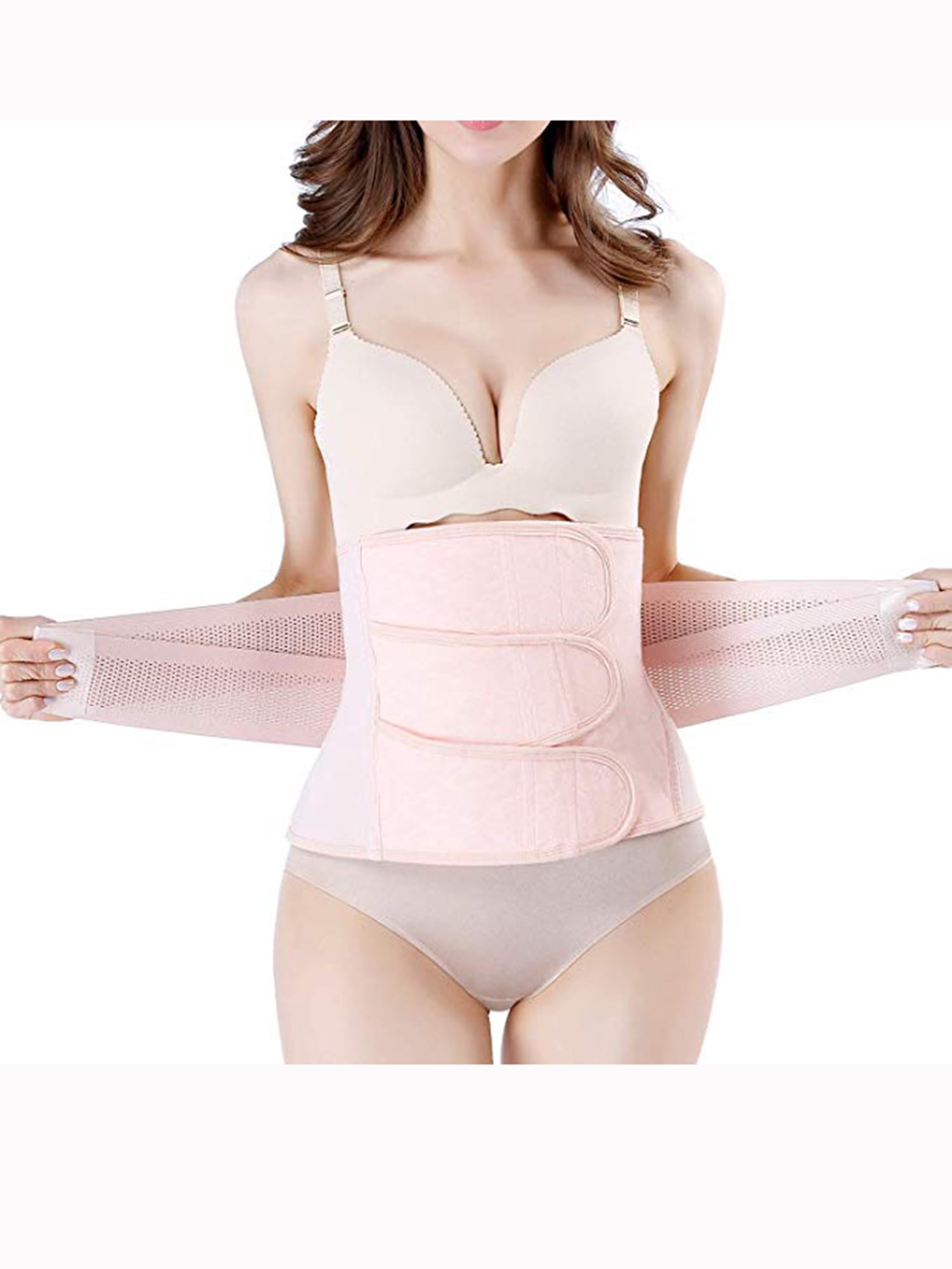 LELINTA Postpartum Girdle C-Section Recovery Belt Back Support Belly Wrap  Belly Band Shapewear