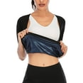 thumbnail image 1 of LELINTA Sauna Sweat Shirt Waist Trainer Hot Sweat Sauna Suit TaLELINTA Top Body Shaper Waist Trimmer for Women Workout TaLELINTA Tops Heat Trapping Slimming Corset, 1 of 8