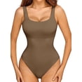 thumbnail image 1 of LELINTA Shapewear Bodysuit for Women Tummy Control Body Shaper Thong Sleeveless Tank Tops Bodysuits Seamless Sculpting Body Suit Ladies Going Out Clubwear, 1 of 6
