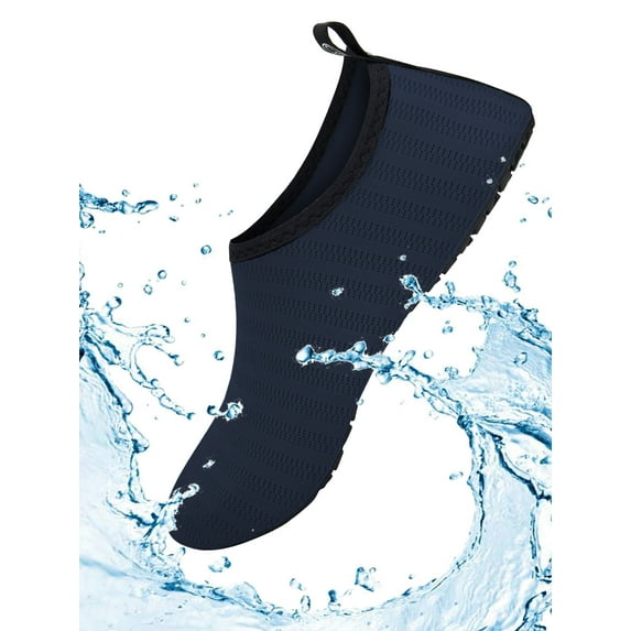 LELINTA Shoes for Swimming Aqua Shoes Barefoot Water Socks for Swim Beach Pool Surf Yoga Quick-Dry Slip-on for Women Multi-style