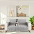 thumbnail image 1 of LELINTA Sofa Cushion Cover Couch Cover for Dogs with Elastic Straps Water Resistant Furniture Protector for Pets Couch Cover for 2 Cushion Couch (Loveseat,Sofa), 1 of 6