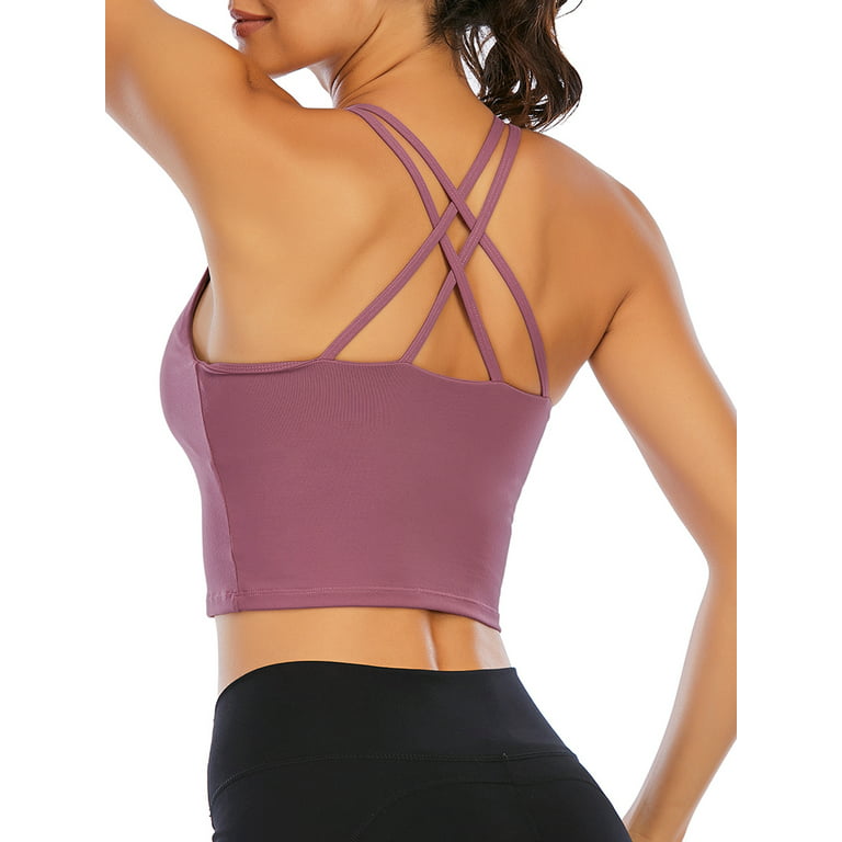 LELINTA Sports Bra for Women Yoga Tops for Women Tank Top with