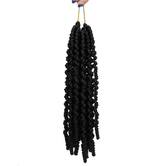LELINTA Spring Twist 10 Inch Cute Spring Twists Crochet Braids Short Passion Twist Hair Pre-twisted Fluffy Twist Bomb Twist Handmade Twist Hair Extensions (T30#)