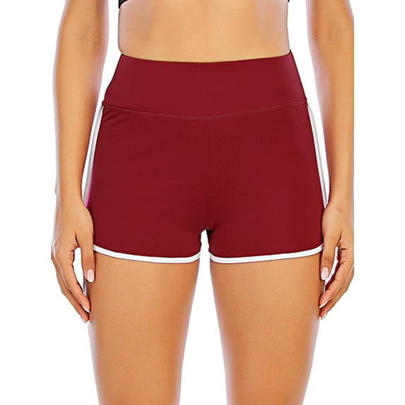 LELINTA Stretch Sexy Booty Yoga Shorts for Women High Waist Tummy Control Workout Running Yoga Shorts