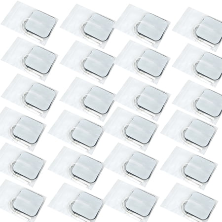 LELINTA TENS Unit Pads 2X2 48 Pcs Replacement Pads Electrode Patches for EMS Muscle Stimulator Massager Premium HealthMate Reusable Electrotherapy Pads