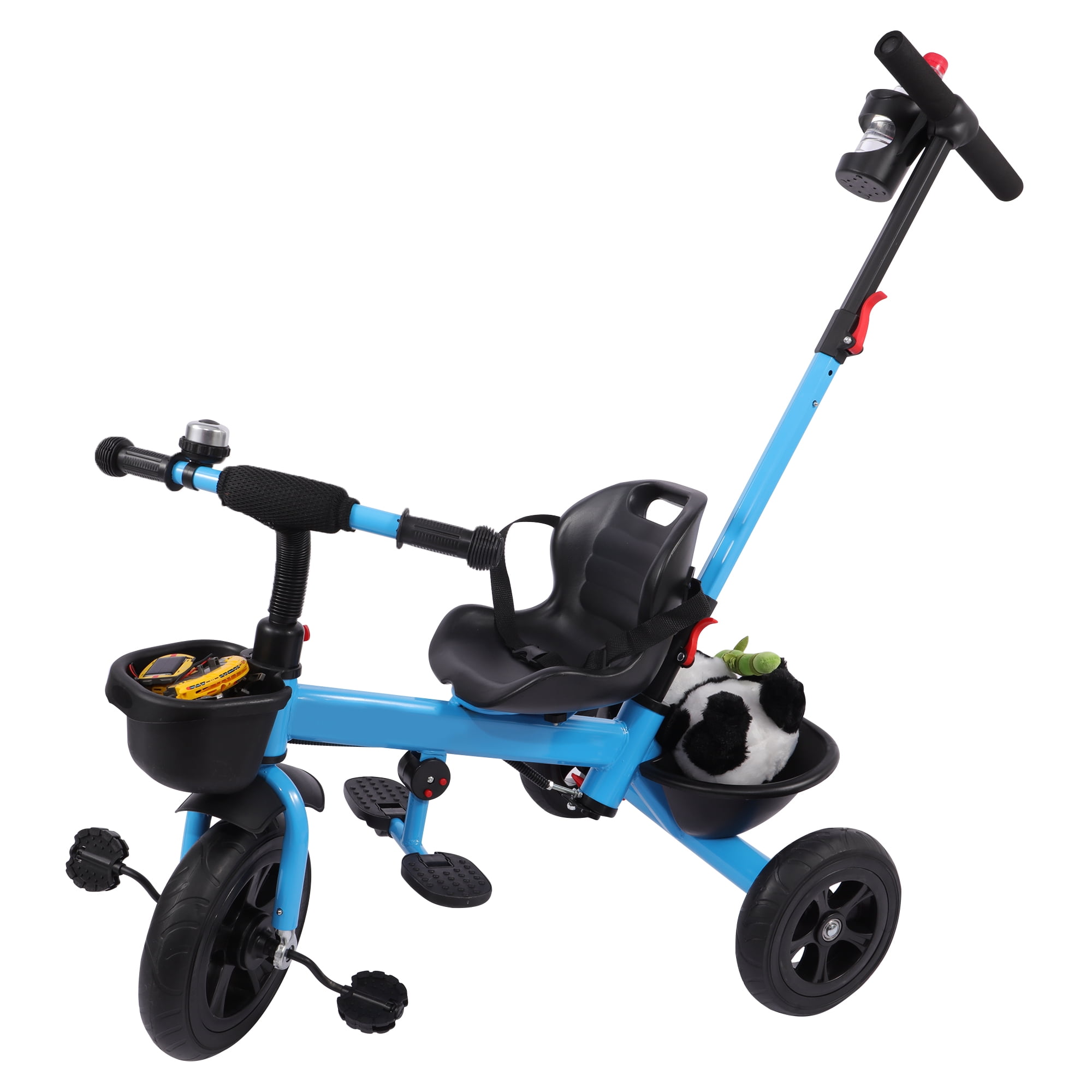 Free Shipping Small Foot Wooden Toys Training Balance Bike Trike 2 in 1 Blue Designed for Children Ages 12 Months Walmart