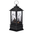 thumbnail image 1 of LELINTA Halloween Candles Lanterns Battery Operated, Outdoor Hanging LED Lantern, Halloween Table Decor LED Candles Pumpkin Candle for Home Decorations 8x19 inch (Pumpkin, Castle), 1 of 8