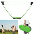 thumbnail image 1 of LELINTA Volleyball Sets for Backyard Outdoor Sport Badminton Tennis Professional Portable Volleyball Net Ball Set System Stand Upgraded Adjustable Poles Set, 1 of 8