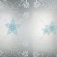 thumbnail image 1 of LELINTA Window Glass Sticker Waterproof Frosted Privacy Home Bathroom Removable Decals Self Adhesive Film Wall Sticker Blue Wrought Iron Flower, 1 of 3