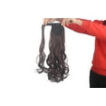 thumbnail image 1 of LELINTA Women 18" Long Wave Wrap Around Ponytail Clip in Pony Tial Hair Extension 125g, 1 of 3