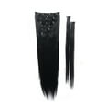 thumbnail image 1 of LELINTA Women 26" Long Straight Full Head Clip in Synthetic Hair Extentions 8 Piece 18 Clips  Black Brown Blonde, 1 of 4
