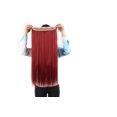 thumbnail image 1 of LELINTA Women 30" Long Straight 3/4 Full Head Clip in Synthetic Hair Extentions 165g Black Brown Blonde, 1 of 3
