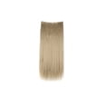 thumbnail image 1 of LELINTA Women 30" Long Straight 3/4 Full Head Clip in Synthetic Hair Extentions 165g Black Brown Blonde, 1 of 4