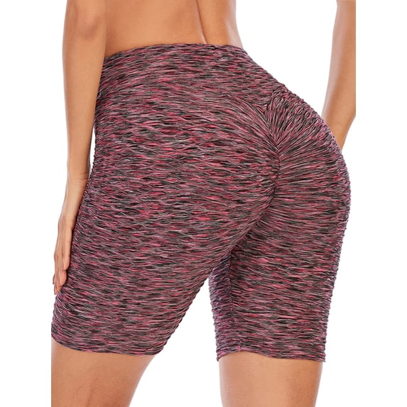 LELINTA Women Booty Biker Shorts Seamless Butt Lifting Workout Short Leggings Tiktok Butt Leggings