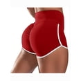 thumbnail image 1 of LELINTA Women Textured Yoga Shorts Ruched Booty High Waisted Gym Workout Shorts Butt Lifting Hot Pants, 1 of 6