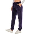 thumbnail image 1 of LELINTA Women's Big and Tall Active Yoga Sweatpants Workout Joggers Pants Lounge Sweat Pants with Pockets, Red/ Purple / Blue/ Pink, S-2XL, 1 of 7