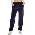 thumbnail image 1 of LELINTA Women's Big and Tall Sweatpants Sweatsuit Womens Jogger Sweatpants Velvet High Waist Loose Fit Long Yoga Trousers Pants, S-2XL, 1 of 7