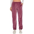 thumbnail image 1 of LELINTA Women's Big and Tall Sweatpants Sweatsuit Womens Jogger Sweatpants Velvet High Waist Loose Fit Long Yoga Trousers Pants, S-2XL, 1 of 7