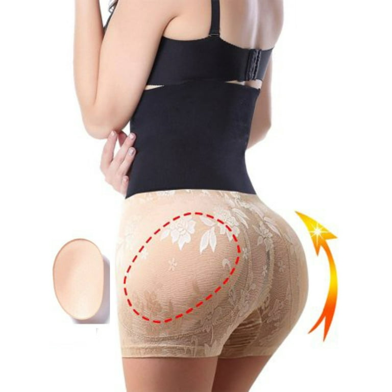 LELINTA Women's Butt Lifter Padded Control Panties Hip Enhancer Underwear  Body Shaper Size M-4XL 