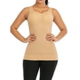 thumbnail image 1 of LELINTA Women's Cami TaLELINTA Top Seamless Body Shaper Vest Waist Trainer Shapewear with Removable Pads Tummy Control Shapewear, 1 of 7