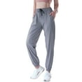thumbnail image 1 of LELINTA Women's Casual Loose Pants Drawstring Joggers Sweatpants Sports Yoga Pants Bottoms with Pockets, 1 of 4