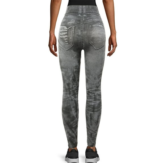 LELINTA Women's High Stretchy Panty Leggings Yoga Workout Tights Pants Full Length Trousers Solid Color