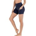 thumbnail image 1 of LELINTA Women's High Waist Yoga Shorts Compression Workout Running Bike Shorts with Side Pockets Sprot Pants, 1 of 7