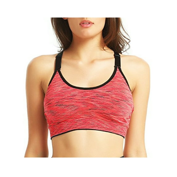 LELINTA Women's Sports Bra Seamless Paded Racerback Support for Gym Workout Fitness Yoga Bra Five Color Size S-XL