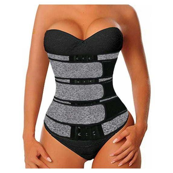 LELINTA Women's Waist Trainer Belt Body Shaper Sport Girdle Waist Trimmer Waist Cincher Neoprene Compression Belly Girdle Corset Hot Sweat Belt