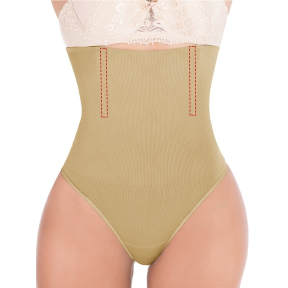 LELINTA Women's Waist Trainter Panties Body Shape Butt Lifter Shapewear High Waist Tummy Control Underwear For Women Tummy Control Thong Shapewear Girdles