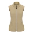 thumbnail image 1 of LELINTA Womens Full Zip Up Fleece Vest Lightweight Warm Sleeveless Jacket, 1 of 7