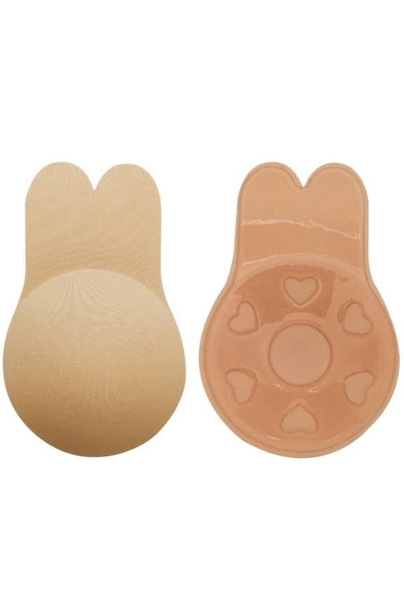 Womens Push up Strapless Bra Lift Self Adhesive Invisible Bra Reusable Backless Sticky Bras for Women Wedding Dress