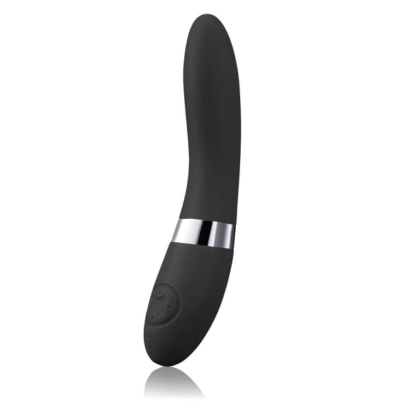 LELO ELISE 2 Dual Motor Powered G Spot Vibrator Waterproof Silicone for Women, Black