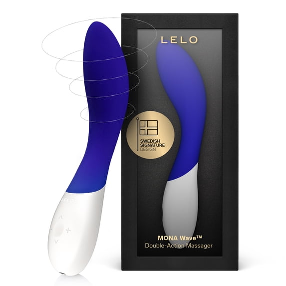 LELO MONA Wave G Spot Stimulator with WaveMotion Technology for Women, Midnight Blue