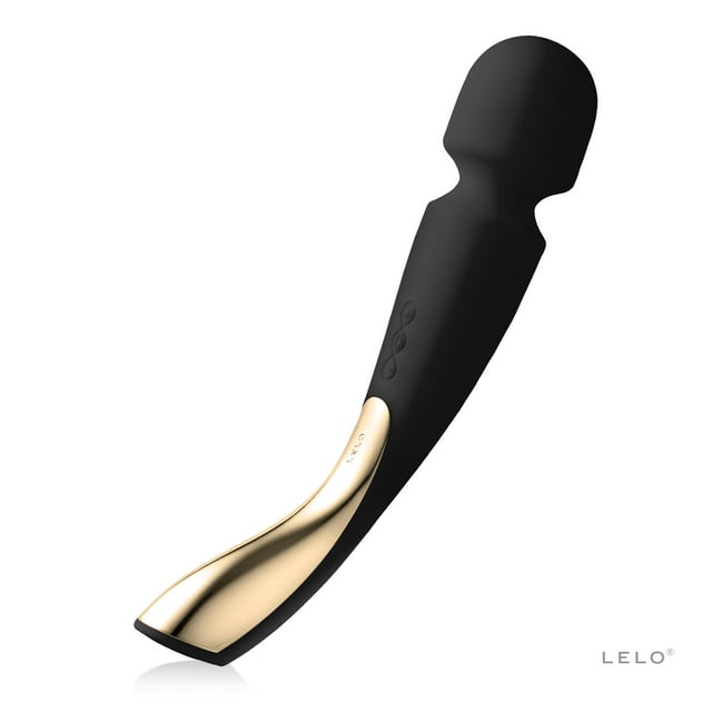 LELO SMART Wand 2 Large, Black, Luxurious Full-Body Waterproof Massager With 10 Vibration Settings