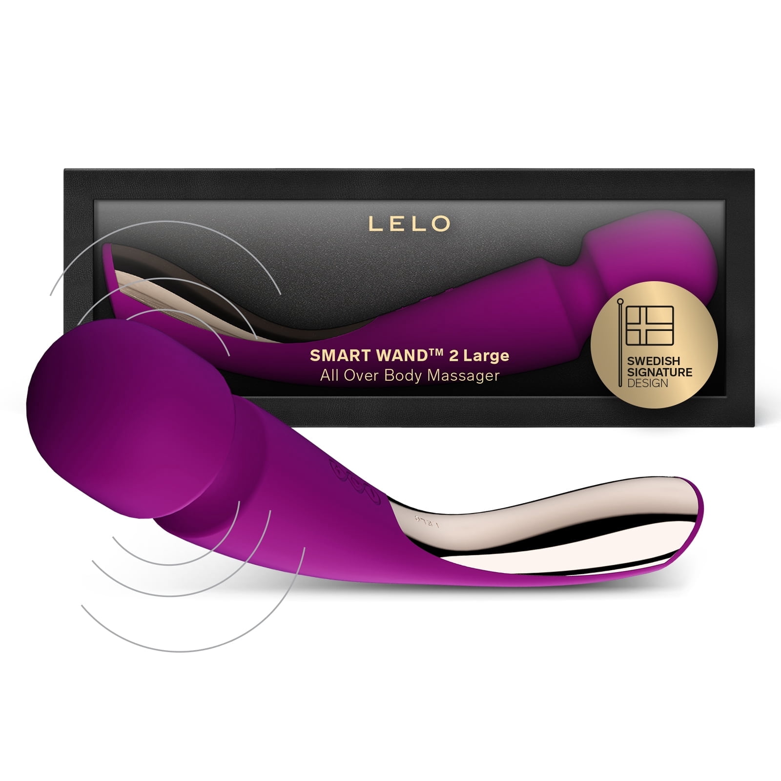 LELO, Large Vibrating Wand Massager, SMART WAND 2, Black - Walmart.com LELO, Large Vibrating Wand Massager, SMART WAND 2, Black - Walmart.com