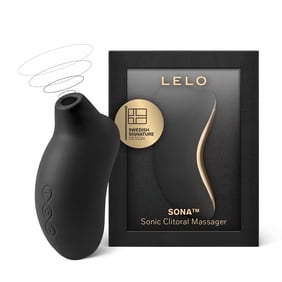LELO SONA Sucking Vibrator For Women With 8 Settings for Targeted Pleasure, Black