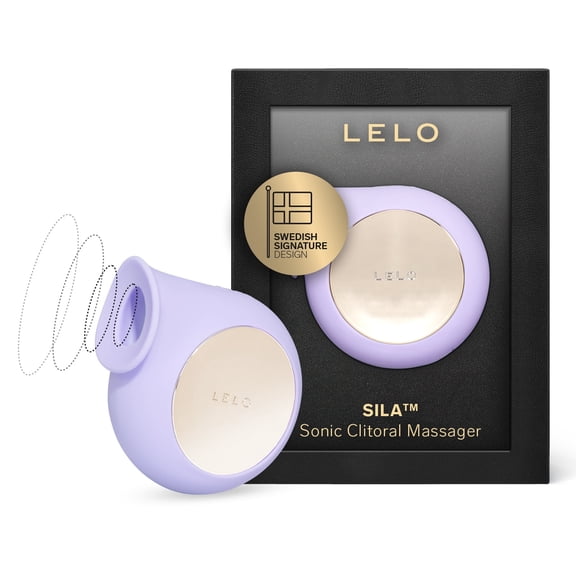 LELO SILA Clitoral Stimulator Suction Toy for Women with 8 Settings, Lilac