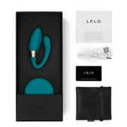 LELO TIANI DUO Rechargeable Dual Stimulation Couples Vibrator With Remote Ocean Blue