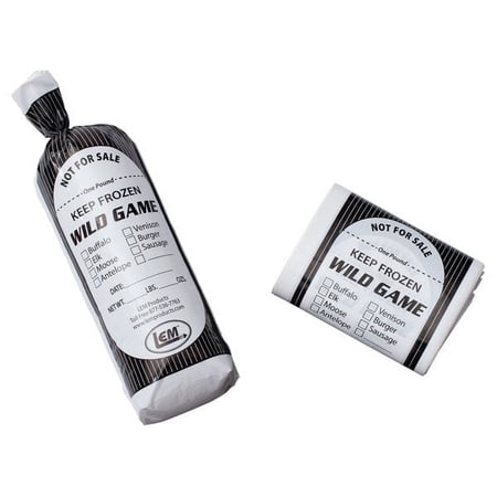 LEM 1 lb Wild Game Bags - 100 Count