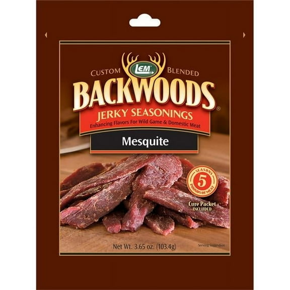 LEM  3.65 oz Backwoods Mesquite Jerky Seasoning - Case of 6