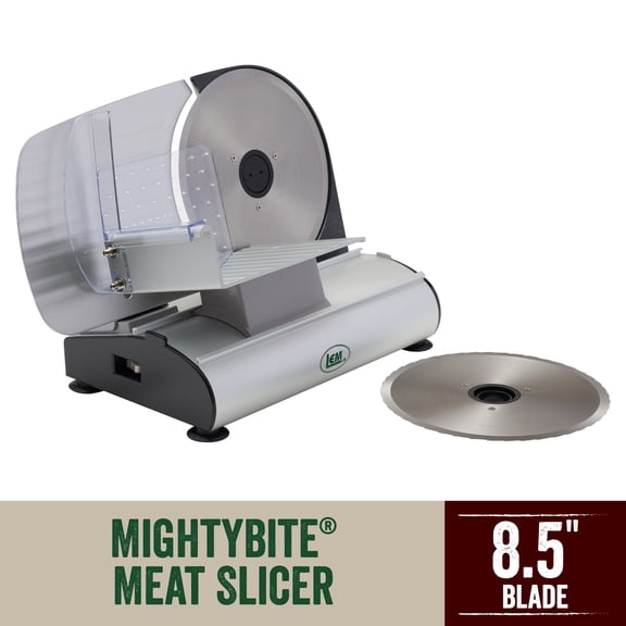 LEM Products MightyBite 8.5" Electric Meat Slicer, Deli Slicer