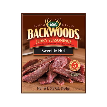 LEM Backwoods Sweet & Hot Jerky Seasoning for 5 lbs