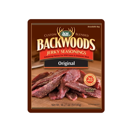LEM Backwoods Original Jerky Seasoning for 25 lbs