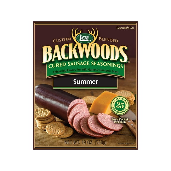LEM Backwoods Summer Sausage Seasoning for 25 lbs