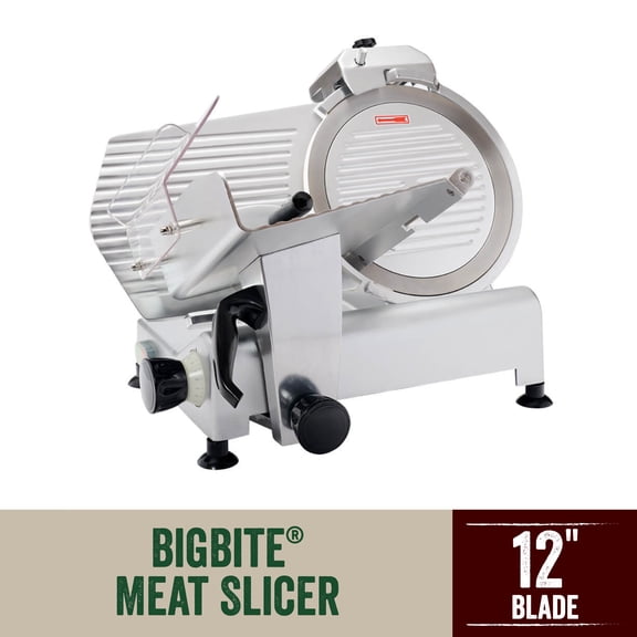 LEM Products BigBite 12" Electric Meat Slicer, Deli Slicer