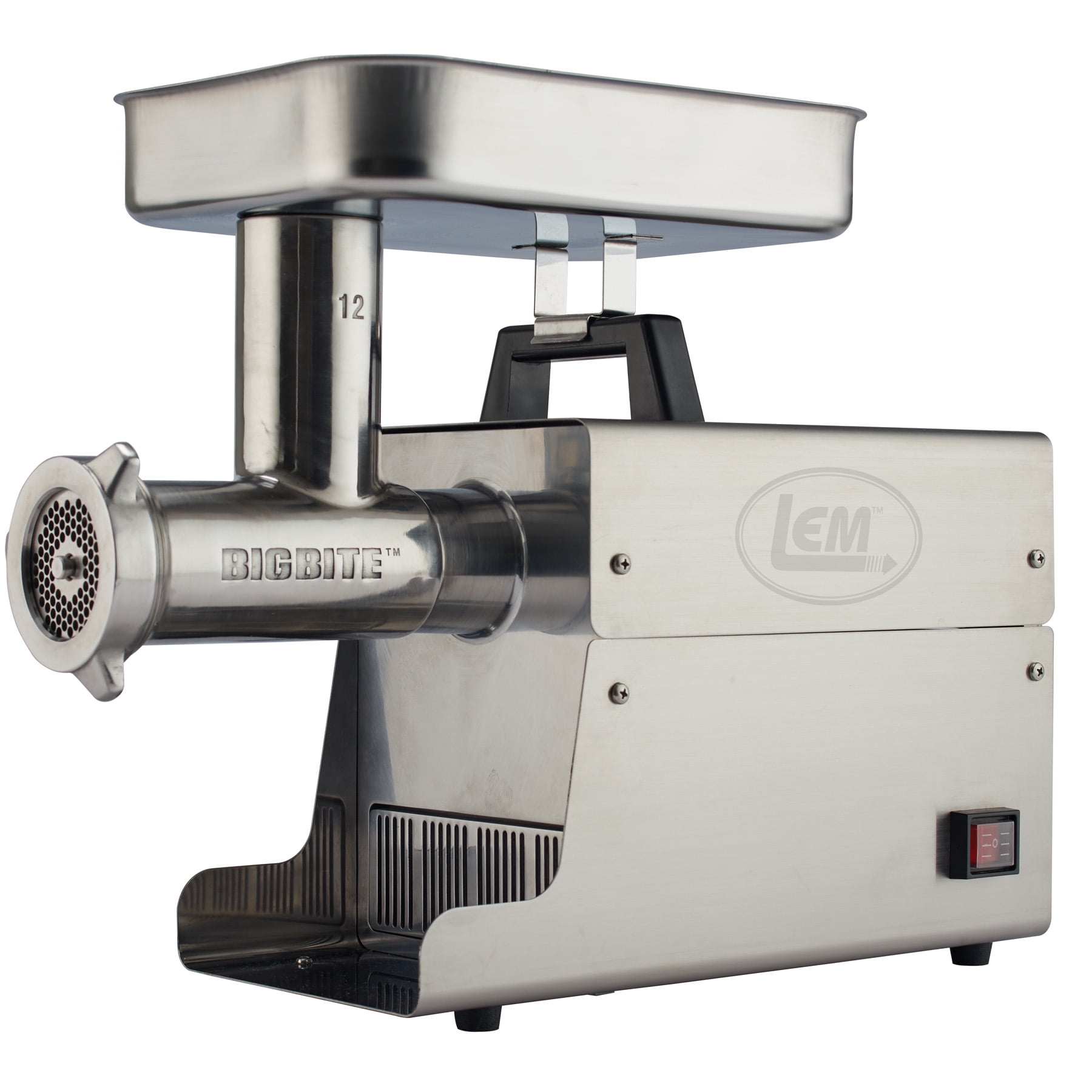 LEM Products Big Bite #12 0.75HP Stainless Steel Electric Grinder, Stainless, 17 Sansujyuku sansujyuku.com