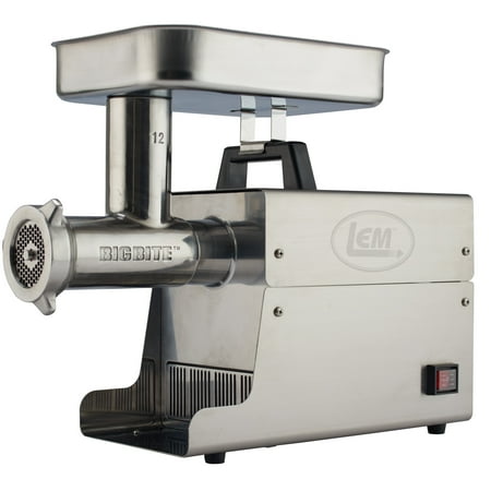 LEM Product - #12 Big Bite Meat Grinder - 0.75 HP - Stainless Steel