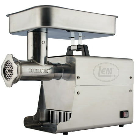 LEM Product - #22 Big Bite Meat Grinder - 1 HP - Stainless